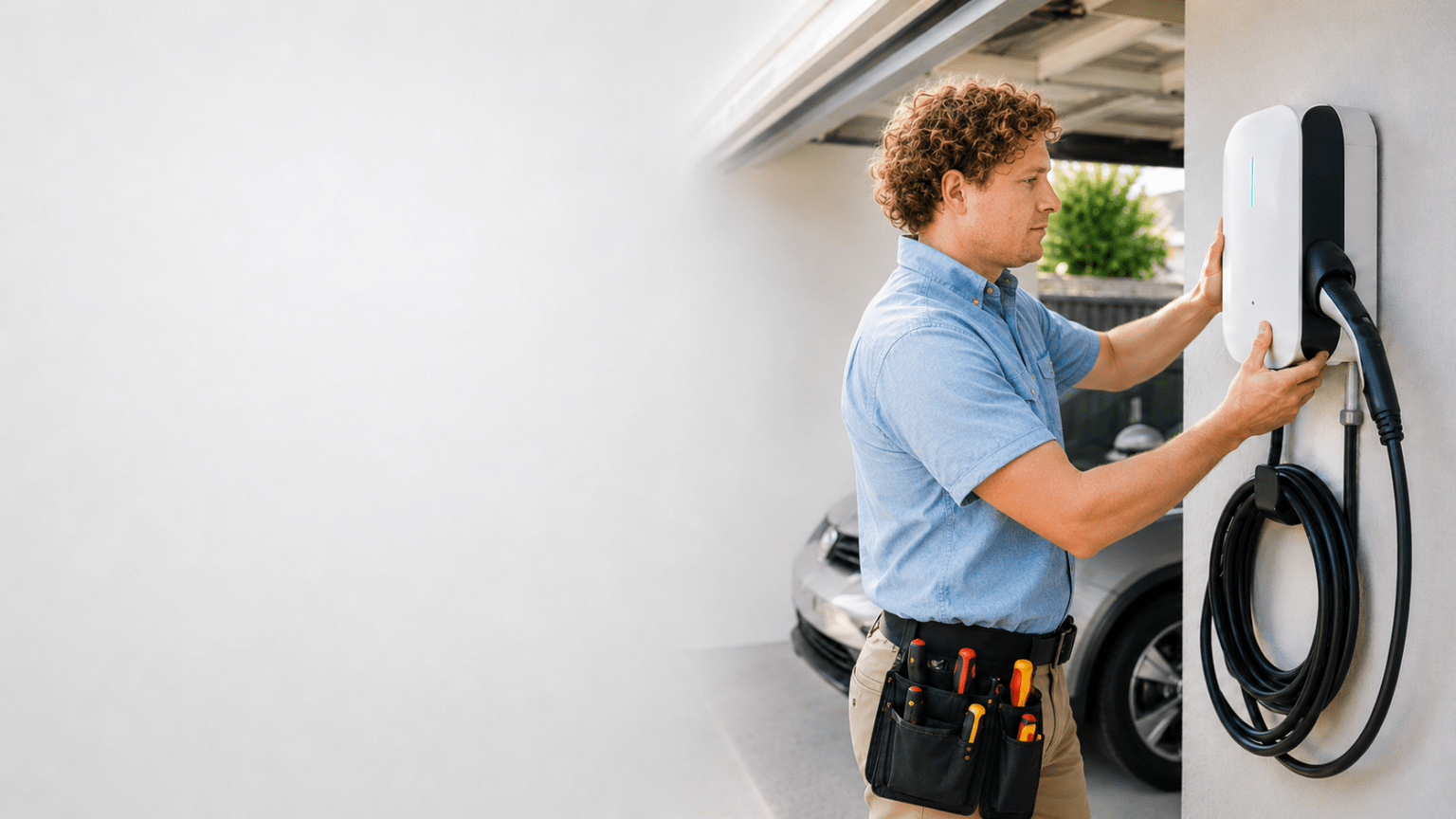 Ev charger installation bann
