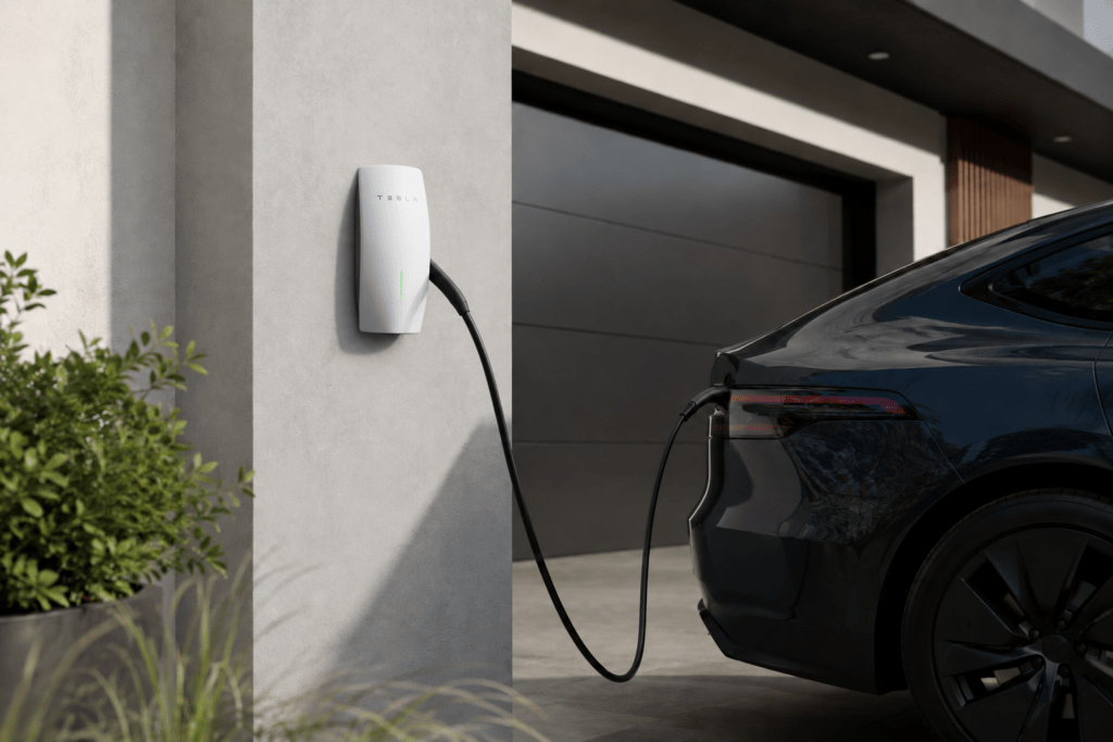 tesla ev charger